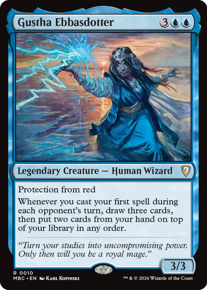 Gustha Ebbasdotter [Mystery Booster: Commander Edition]
