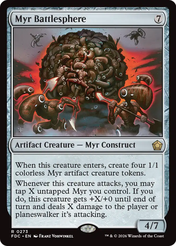 Myr Battlesphere [Foundations Commander]