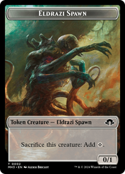 Eldrazi Spawn // Gremlin Double-Sided Token [Modern Horizons 3 Tokens]