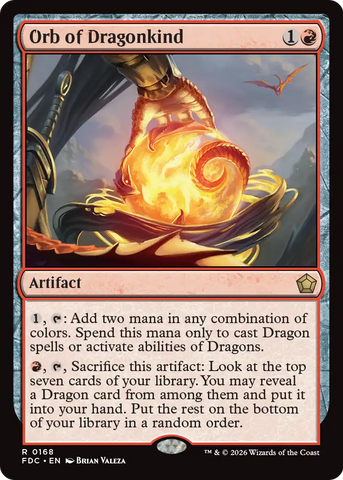 Orb of Dragonkind [Foundations Commander]
