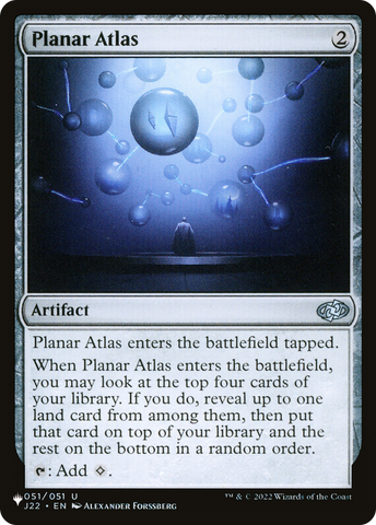 Planar Atlas [The List Reprints]