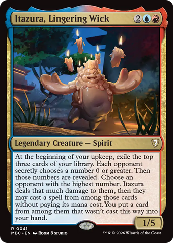 Itazura, Lingering Wick [Mystery Booster: Commander Edition]