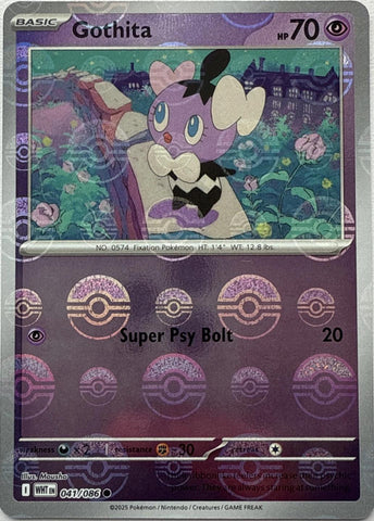 Gothita (041/086) (Poke Ball Pattern) [Scarlet & Violet: White Flare]