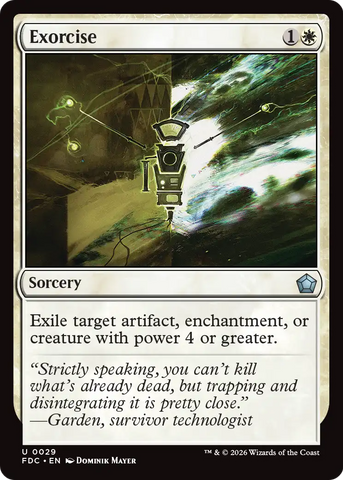 Exorcise [Foundations Commander]