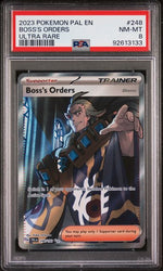 PSA 8 - Boss's Order 248/193 Paldea Evolved Ultra Rare 92613133 - Front