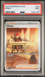 PSA 9 - Penny 252/198 Scarlet & Violet: Base Set Special Illustration Rare 74847054 - Front