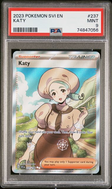 PSA 9 - Katy 237/198 Scarlet & Violet: Base Set Ultra Rare 74847056 - Front