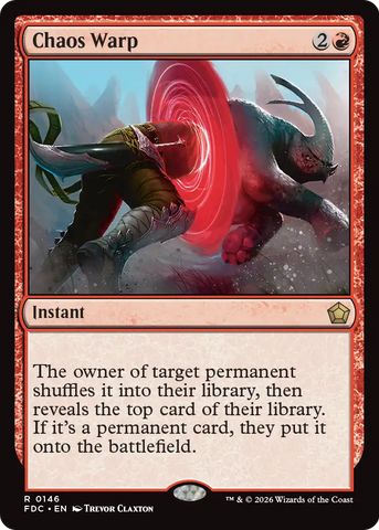 Chaos Warp [Foundations Commander]