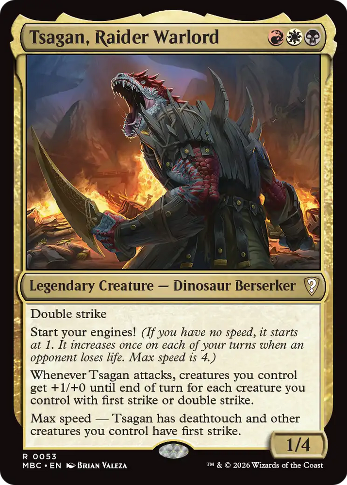 Tsagan, Raider Warlord [Mystery Booster: Commander Edition]