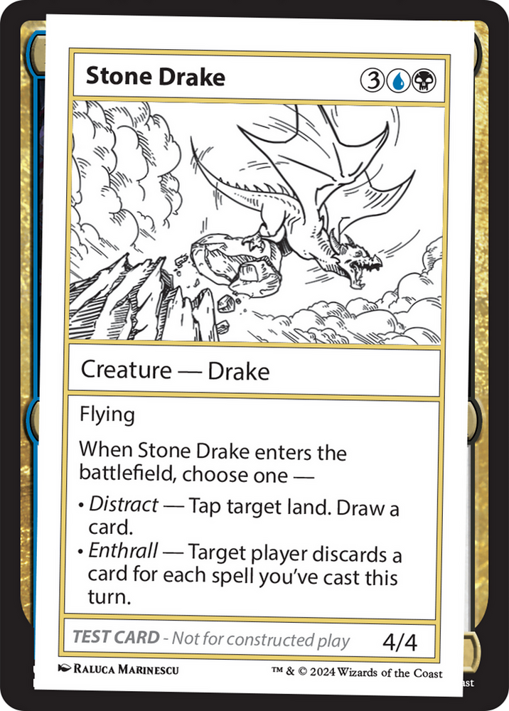 Stone Drake [Mystery Booster 2 Playtest Cards]