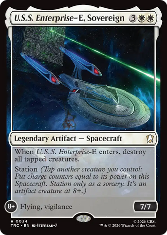 U.S.S. Enterprise-E, Sovereign [Star Trek Commander]