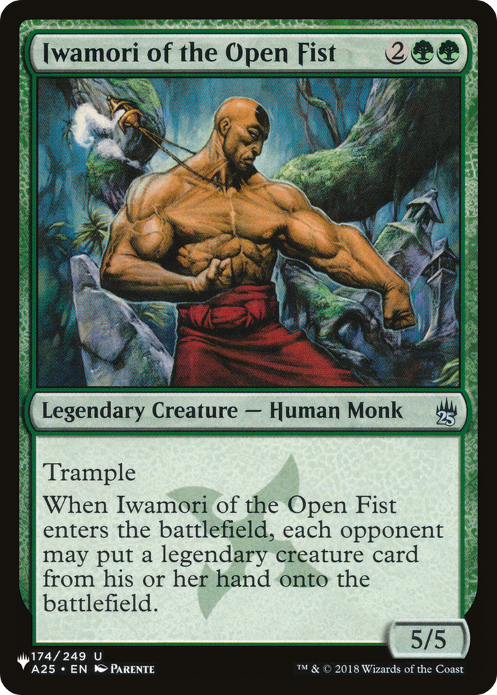 Iwamori of the Open Fist [The List Reprints]