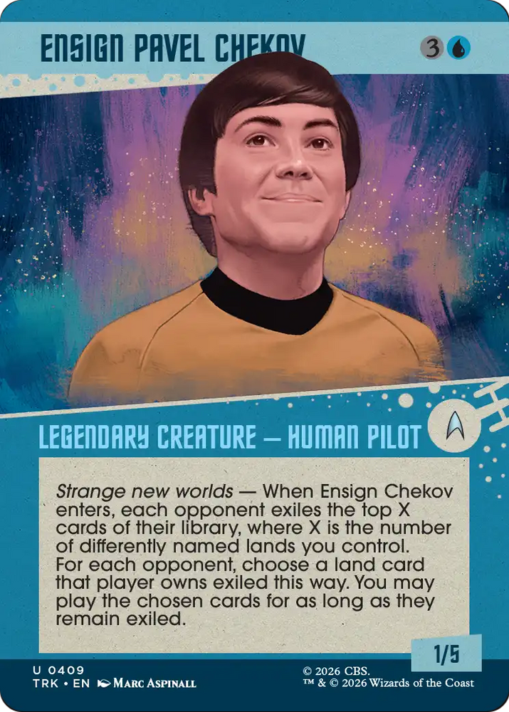 Ensign Pavel Chekov (Showcase) [Star Trek]