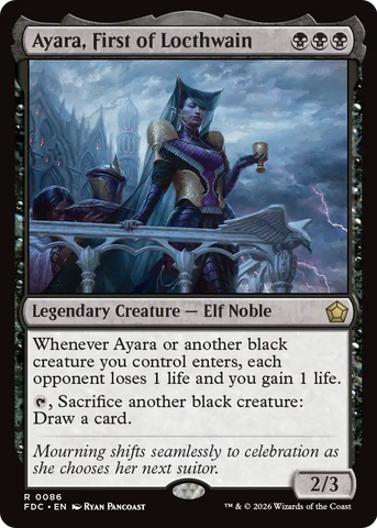 Ayara, First of Locthwain [Foundations Commander]