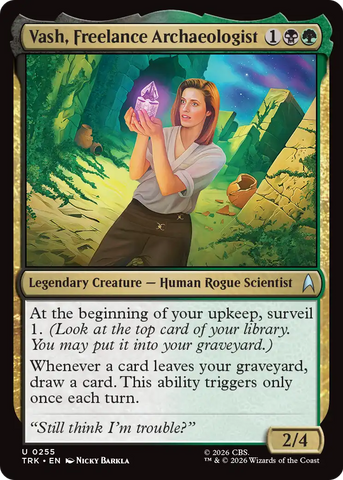 Vash, Freelance Archaeologist [Star Trek]