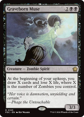 Graveborn Muse [Foundations Commander]