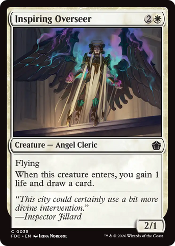 Inspiring Overseer [Foundations Commander]