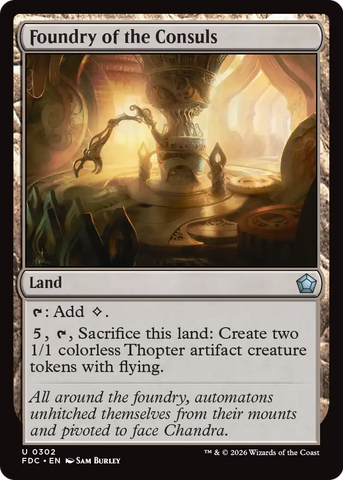 Foundry of the Consuls [Foundations Commander]
