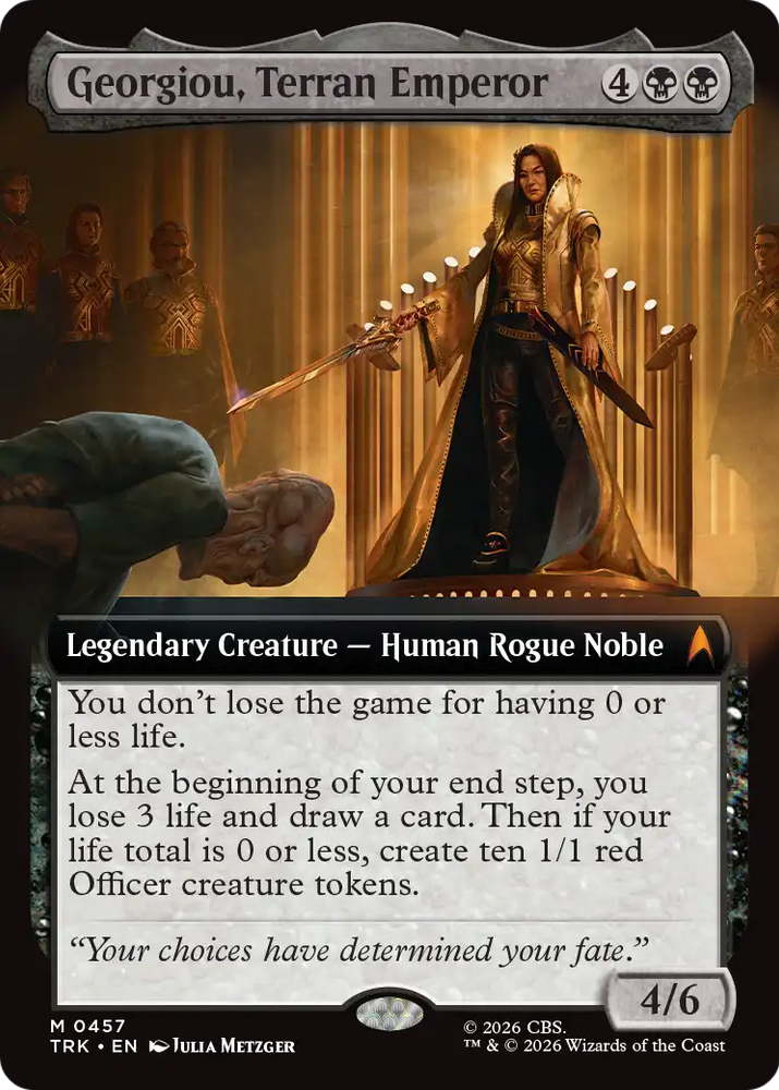 Georgiou, Terran Emperor (Extended Art) [Star Trek]