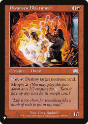 Dwarven Blastminer [The List Reprints]