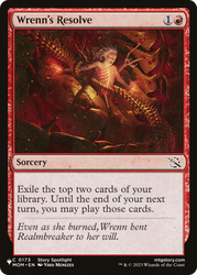 Wrenn's Resolve [The List Reprints]