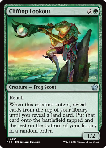 Clifftop Lookout [Foundations Commander]