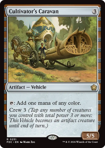 Cultivator's Caravan [Foundations Commander]