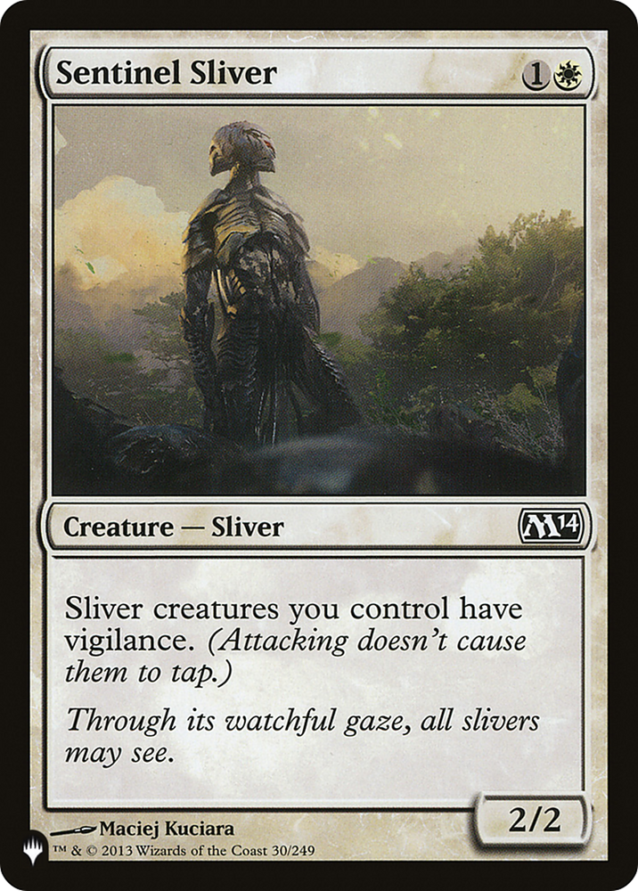 Sentinel Sliver [The List Reprints]