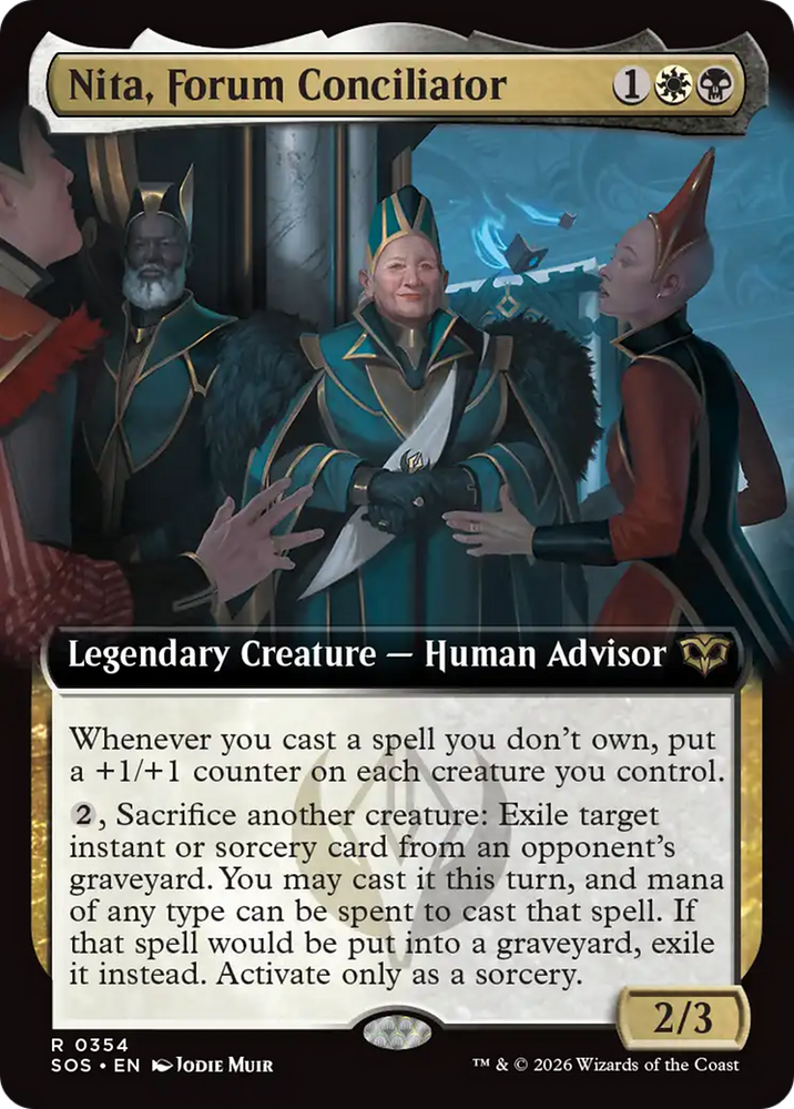 Nita, Forum Conciliator (Extended Art) [Secrets of Strixhaven]