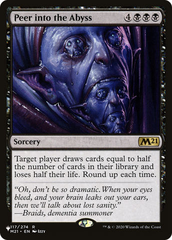 Peer into the Abyss [The List Reprints]