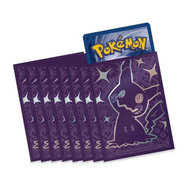 Card Sleeves - Mimikyu Paldean Fates Elite Trainer Box
