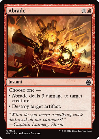 Abrade [Foundations Commander]