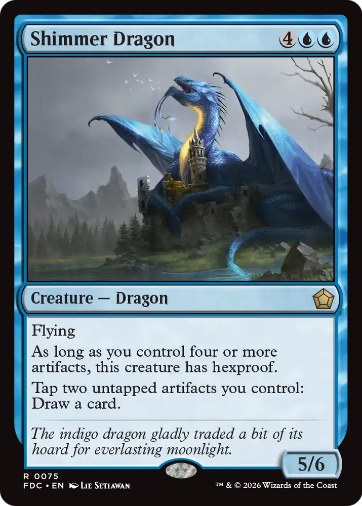 Shimmer Dragon [Foundations Commander]