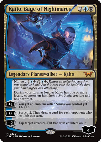 Kaito, Bane of Nightmares [Duskmourn: House of Horror Promos]