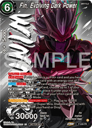 Fin, Evolving Dark Power (Zenkai Series Tournament Pack Vol.9) (Winner) (P-639) [Promotion Cards]