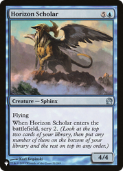 Horizon Scholar [The List Reprints]