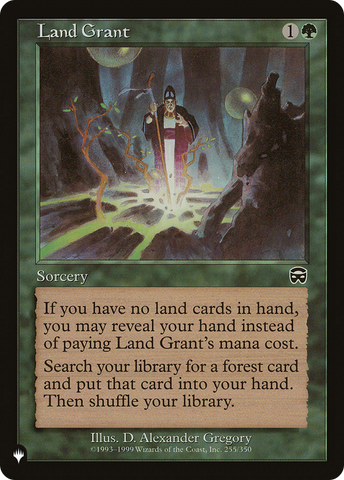 Land Grant [The List Reprints]