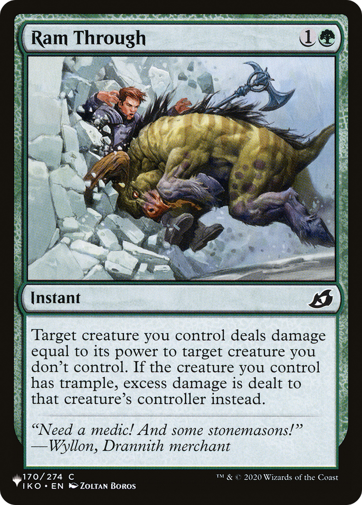 Ram Through [The List Reprints]