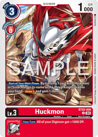 Huckmon [BT20-008] [Release Special Booster 2.0]