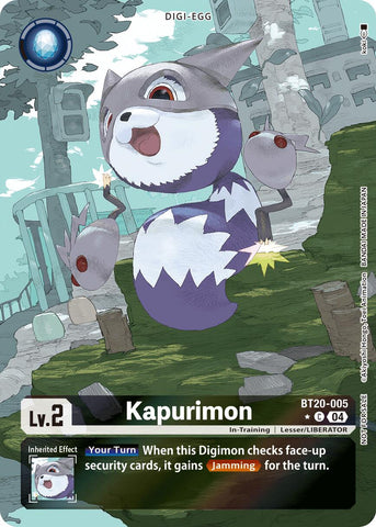 Kapurimon [BT20-005] (Box Promotion Pack) [Release Special Booster Ver.2.5 Promos]