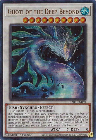 Ghoti of the Deep Beyond [RA04-EN060] Ultra Rare