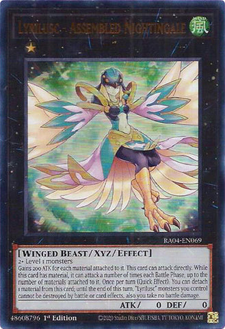 Lyrilusc - Assembled Nightingale [RA04-EN069] Ultra Rare
