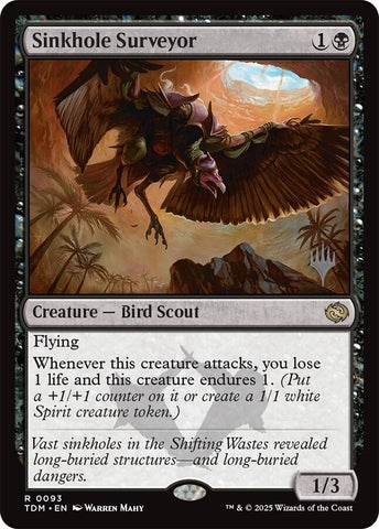 Sinkhole Surveyor (Promo Pack) [Tarkir: Dragonstorm Promos]