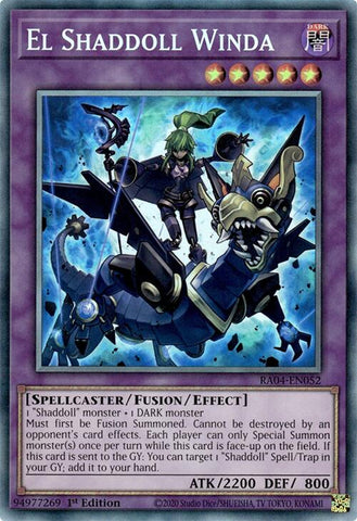El Shaddoll Winda [RA04-EN052] Prismatic Collector's Rare