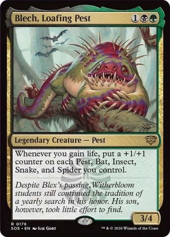 Blech, Loafing Pest [Secrets of Strixhaven]