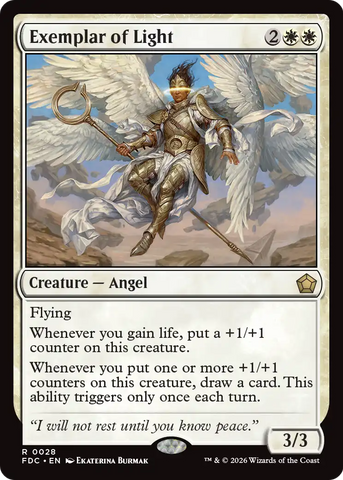Exemplar of Light [Foundations Commander]