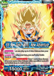 Son Goku (Mini) // SS Son Goku (Mini), New Adventure (BT28-028) [Prismatic Clash]
