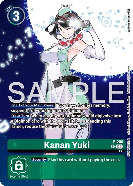 Kanan Yuki [P] (Digimon Story: Time Stranger Promo Pack) [Promotional