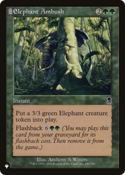 Elephant Ambush [The List Reprints]