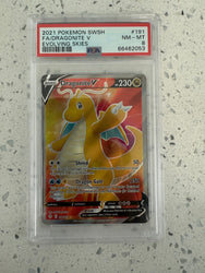PSA 8 - Dragonite V Full Art 191/203 Evolving Skies Full Art